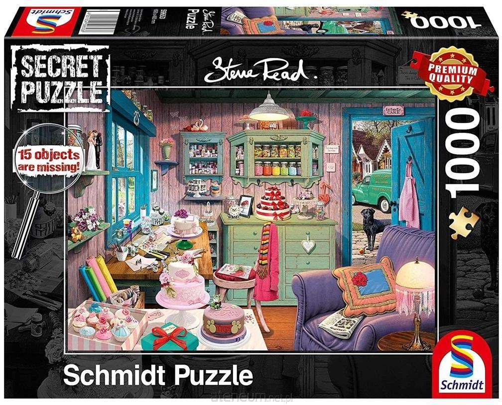 Puzzle 1000 (Secret Puzzle) Pokój babci