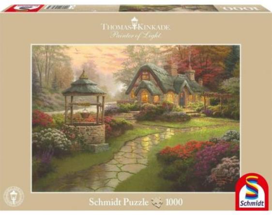 Puzzle 1000 Dom ze studnią