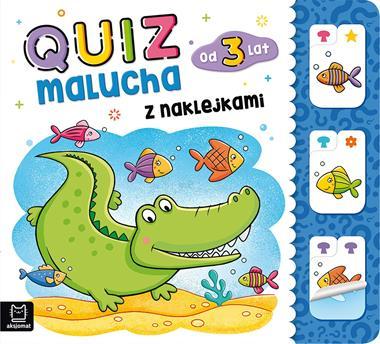 Quiz malucha z naklejkami - Od 3 lat