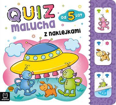 Quiz malucha z naklejkami - Od 5 lat