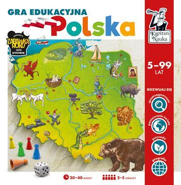 Kapitan Nauka. Gra edukacyjna. Polska