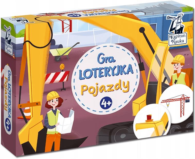 Kapitan Nauka: Gra Loteryjka Pojazdy 4+