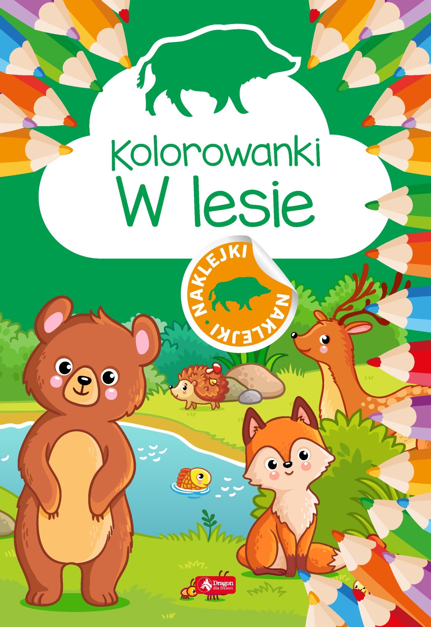 Kolorowanki. W lesie