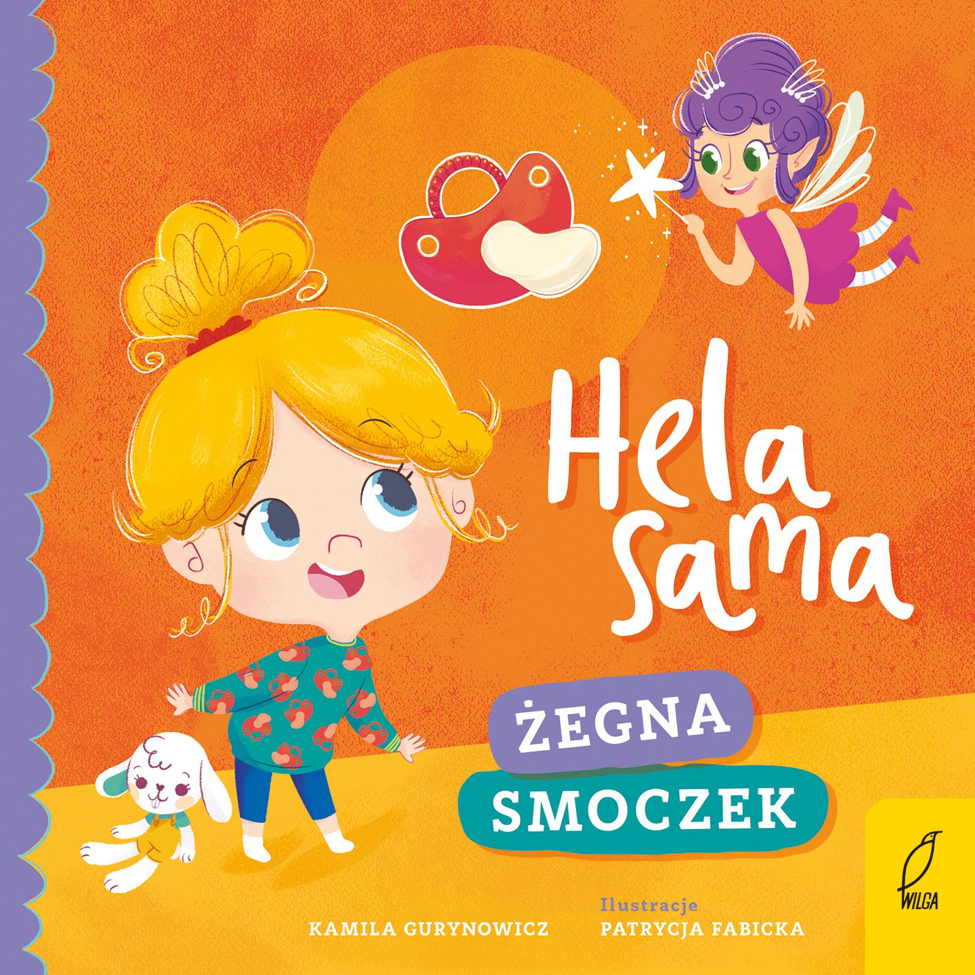 Hela sama żegna smoczek