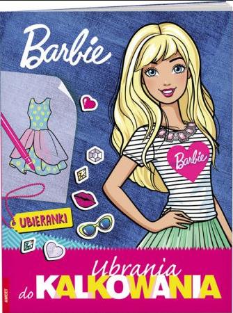 Barbie. Ubrania do kalkowania