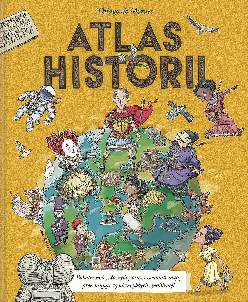Atlas historii (uszkodzony róg)