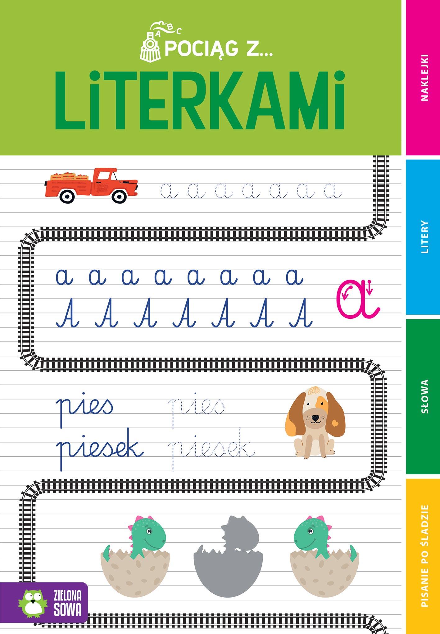 Pociąg z literkami