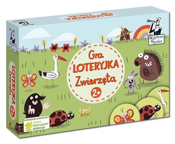 Kapitan Nauka: Gra - Loteryjka Zwierzęta 2+