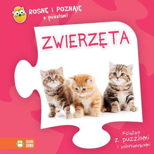 Rosnę i poznaję z puzzlami. Zwierzęta