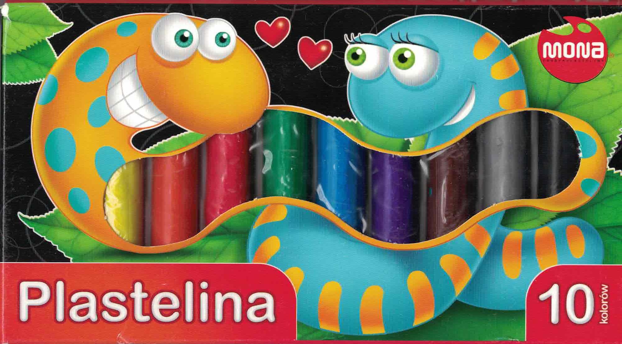 Plastelina - 10 kolorów
