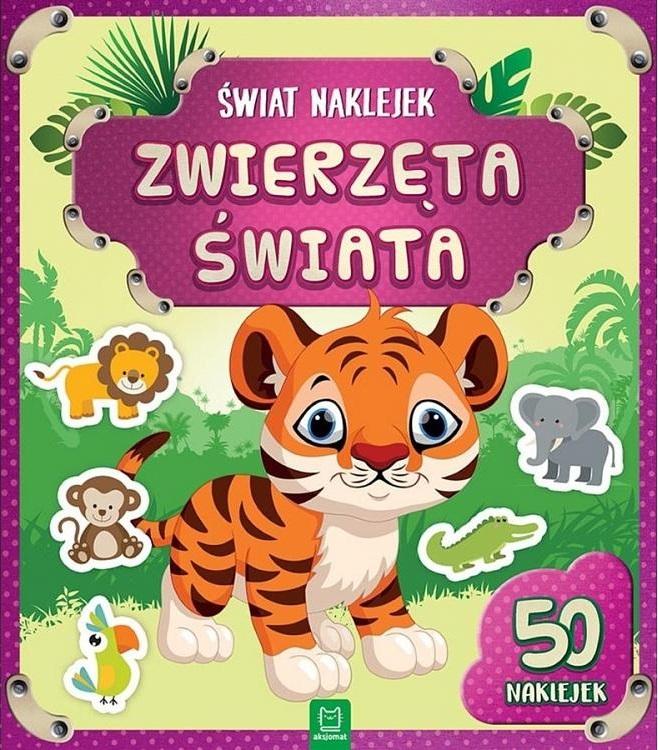 Świat naklejek. Zwierzęta świata