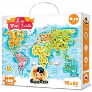 Puzzle 168 - Mapa Świata