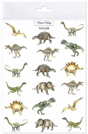 Tatuaże zmywalne – Dinozaury