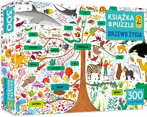 Książka i puzzle Drzewo życia 300 element&oacute;w