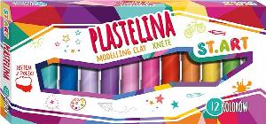 Plastelina - 12 kolorów