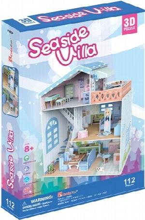 Dollhouse - Seaside Villa - puzzle 3D
